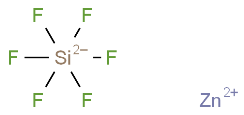 氟硅酸锌化学结构式