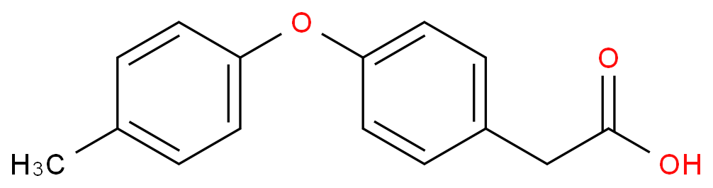 2-[4-(4-methylphenoxy)phenyl]acetic acid