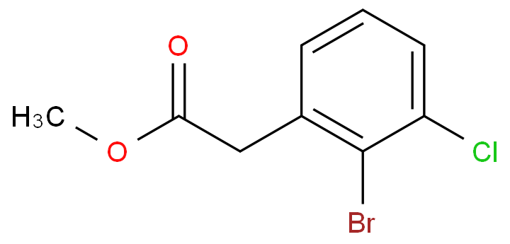 2-溴-3-氯苯乙酸甲酯 CAS号:1021089-12-2科研及生产专用 高校及研究所支持货到付款