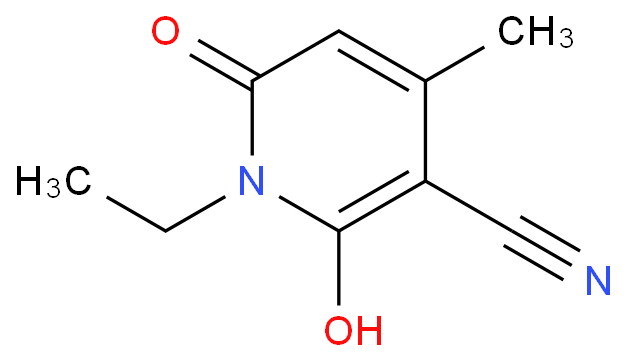1-Ethyl-6-hydroxy-4-methyl-2-oxo-1,2-dihydropyridine-3-carbonitrile  