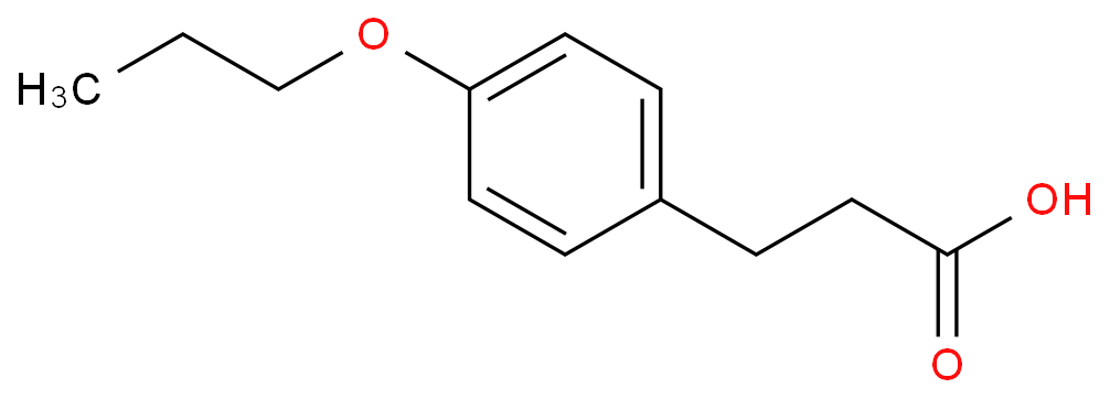 3-(4-N-丙氧基苯基)丙酸 CAS号:3243-40-1科研及生产专用 高校及研究所支持货到付款