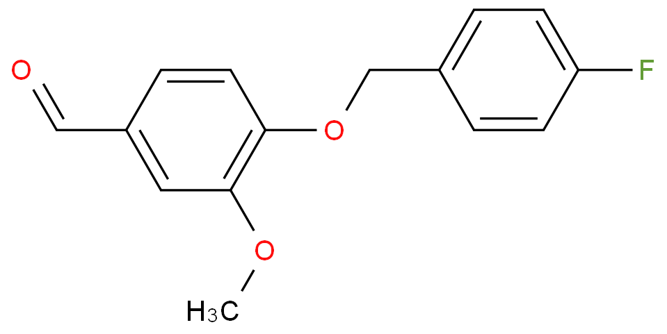 4-(4-氟苄基)氧基-3-甲氧基-苯甲醛 CAS号:321432-05-7科研及生产专用 高校及研究所支持货到付款