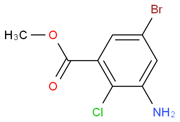 3-氨基-5-溴-2-氯苯甲酸甲酯CAS号1342419-84-4；（科研试剂/现货供应，质量保证）