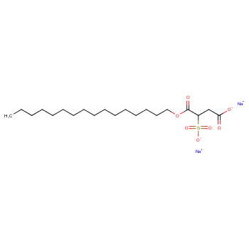 disodium 1-hexadecyl 2-sulphonatosuccinate