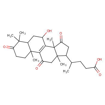 Chol-8-en-24-oic acid, 7-hydroxy-4,4,14-trimethyl-3,11,15-trioxo-, (5α,7β)-