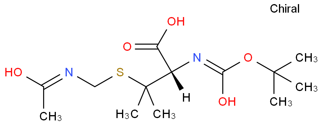 N-叔丁氧羰基-S-乙酰氨甲基-D-青霉胺