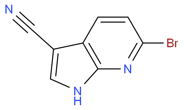 6-溴-1H-吡咯并[2,3-b]吡啶-3-甲腈CAS号1260387-10-7；质量保证
