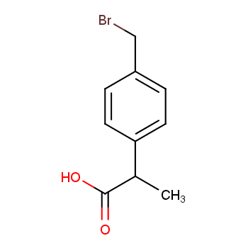2-(4-Bromomethyl)phenylpropionic acid