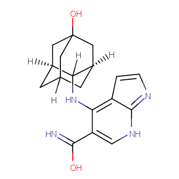 培菲替尼化学结构式