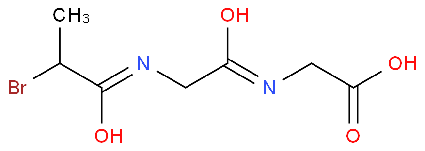 Glycine, N-(2-bromo-1-oxopropyl)glycyl-  