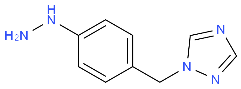 1-(4-Hydrazinophenyl)methyl-1,2,4-triazole