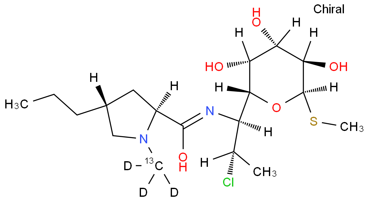 克林霉素-13C-D3