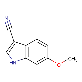 1H-INDOLE-3-CARBONITRILE, 6-METHOXY-