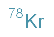 氪-78同位素气体；Kr-78，氪-78产品图片
