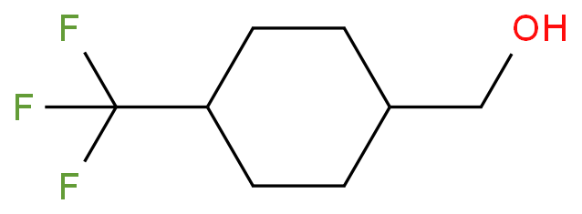反式-(4-(三氟甲基)环己基)甲醇化学结构式