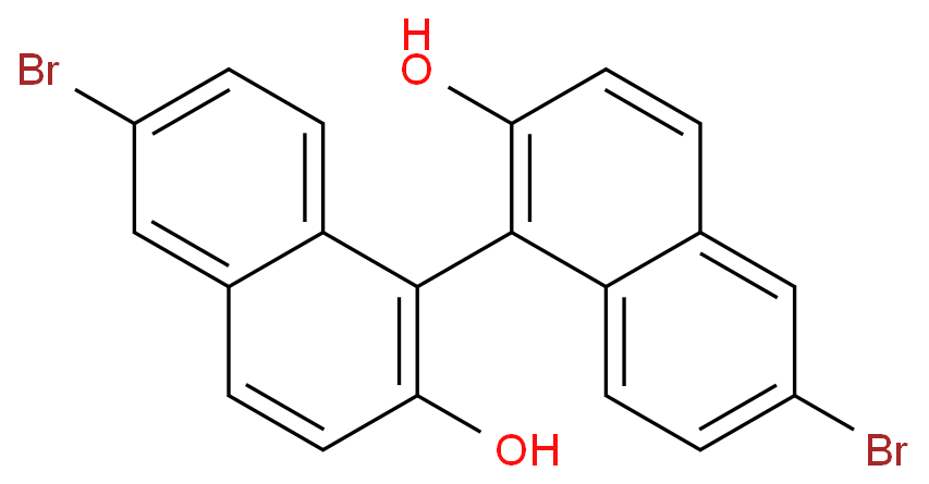 (r)-(-)-6,6'-二溴-1,1'-二-2-萘酚