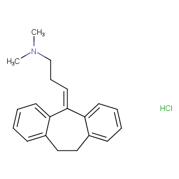 盐酸阿米替林化学结构式
