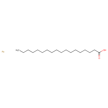 Octadecanoic acid,iron(3+) salt (3:1)  