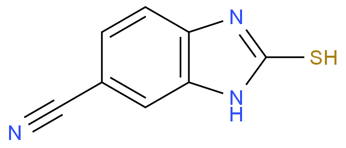 1,3-DIHYDRO-2-THIOXO-1H-BENZIMIDAZOLE-5-CARBONITRILE