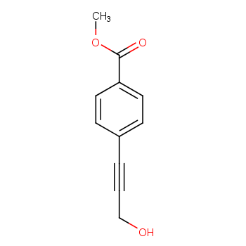 Methyl 4-(3-hydroxyprop-1-ynyl)benzoate  