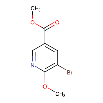 5-Bromo-6-methoxynicotinic acid methyl ester;Methyl 5-Bromo-6-methoxynicotinate  