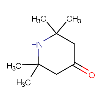 四甲基哌啶酮化学结构式