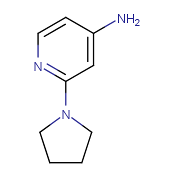 2-(1-吡咯烷基)-4-吡啶胺