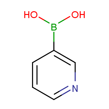 3-Pyridylboronic acid structure