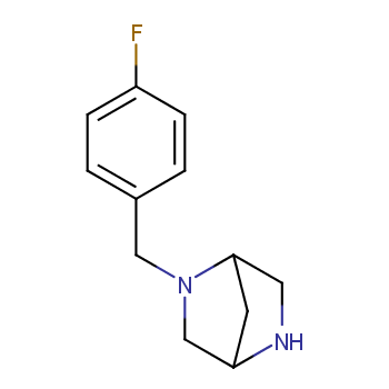 2-(4-FLUOROBENZYL)-2,5-DIAZA-BICYCLO[2.2.1]HEPTANE