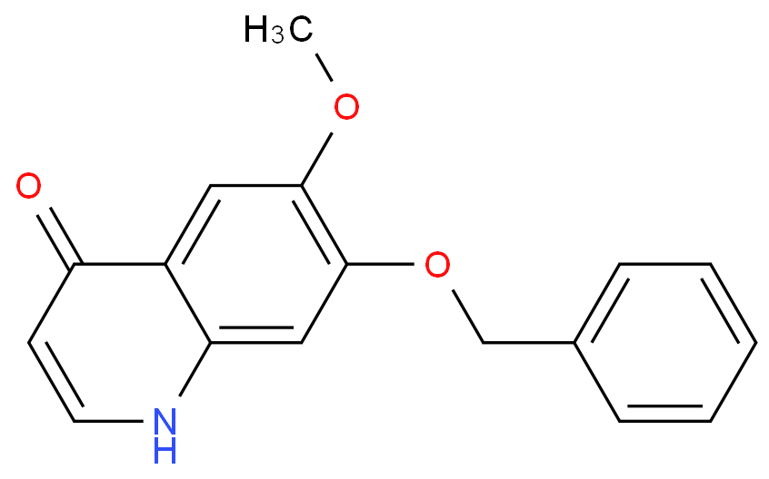 7-苄氧基-4-羟基-6-甲氧基喹啉 CAS 号:849217-23-8 科研实验 优势供应