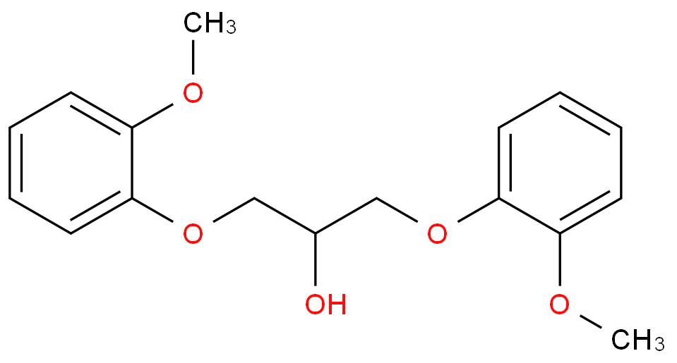 1,3-双(2-甲氧基苯氧基)丙-2-醇CAS号16929-60-5(科研试剂/现货供应,质量保证)