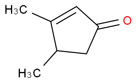 30434-64-1 3,4-二甲基-2-环戊酮 结构式图片