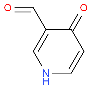 4-羟基-3-吡啶甲醛化学结构式