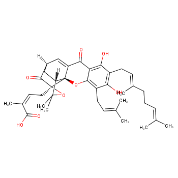 新藤黄酸价格, Gambogenic acid标准品 | CAS: 173932-75-7 | ChemFaces对照品