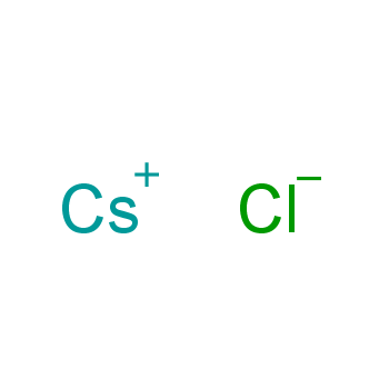 氯化铯化学结构式