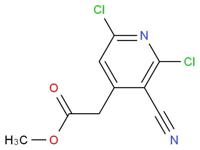 2-(2,6-二氯-3-氰基吡啶-4-基)乙酸甲酯 CAS号:39621-02-8科研及生产专用 高校及研究所支持货到付款