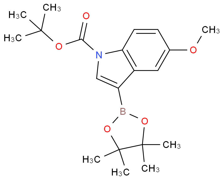 [Perfemiker]5-甲氧基-1-BOC-1H-吲哚-3-硼酸频哪醇酯,95%