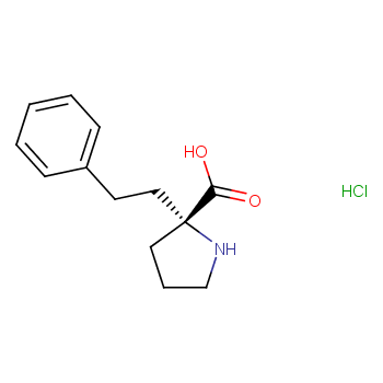 (R)-ALPHA-PHENETHYL-PROLINE-HCL