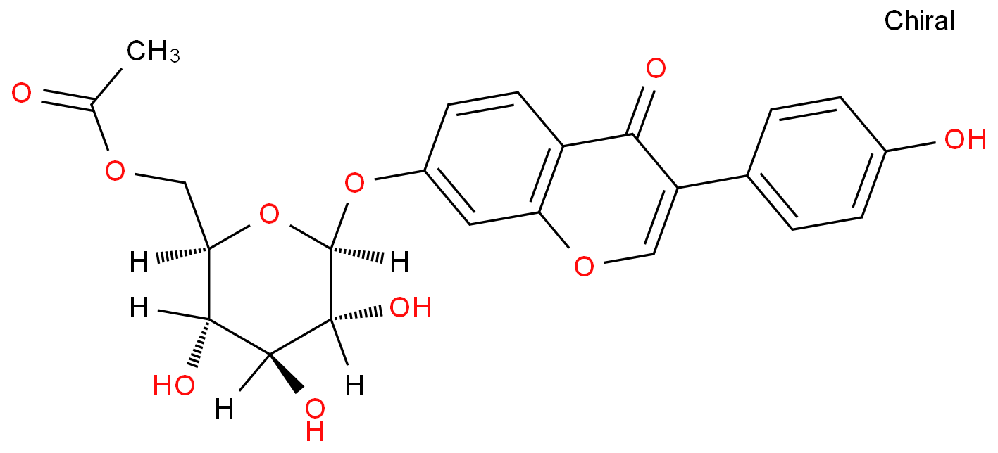 6''-O-乙酰基大豆苷