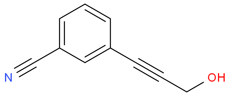 3-(3-羟基-1-丙炔基)-苯甲腈 CAS号:170859-72-0 现货优势供应 科研产品