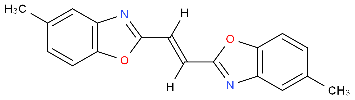 (E)-2,2'-vinylenebis[5-methylbenzoxazole]