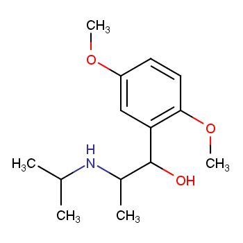 甲氧明结构式图片