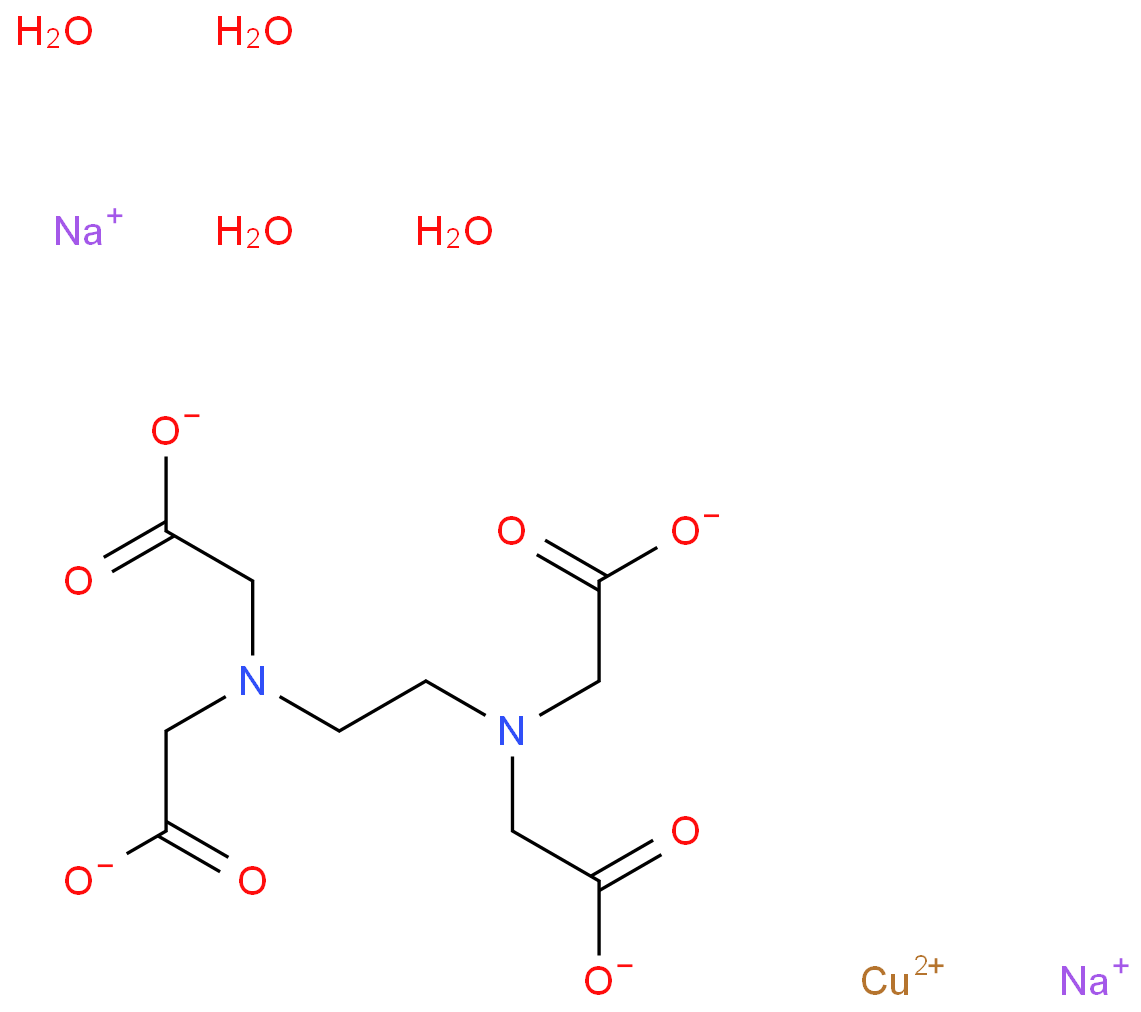 Cuprate(2-),[[N,N'-1,2-ethanediylbis[N-(carboxymethyl)glycinato-kN,kO]](4-)]-, disodium (9CI)  