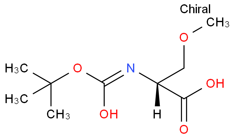 N-叔丁氧羰基-O-甲基-D-丝氨酸