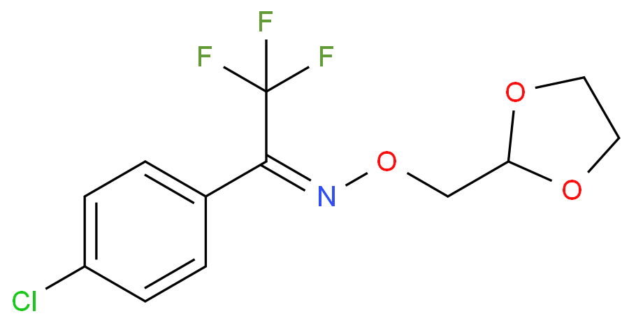 (1Z)-1-(4-Chlorophenyl)-N-(1,3-dioxolan-2-ylmethoxy)-2,2,2-triflu<wbr />oroethanimine