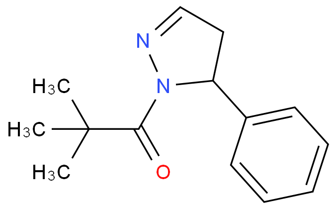 (S)-2,2-二甲基-1-(5-苯基-4,5-二氢-1H-吡唑-1-基)丙-1-酮/2049868-46-2