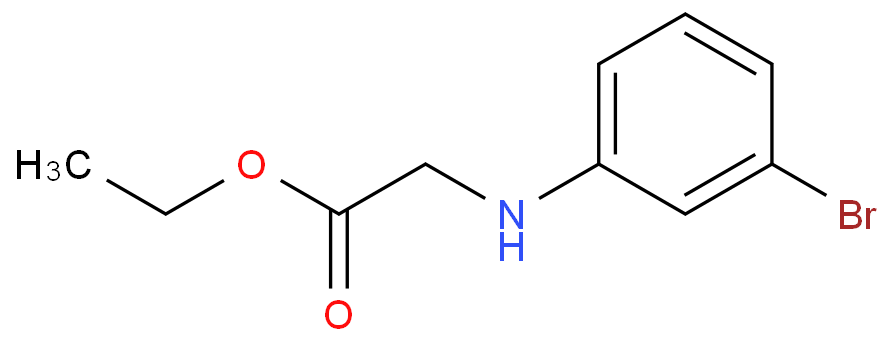 ethyl 2-[(3-bromophenyl)amino]acetate  