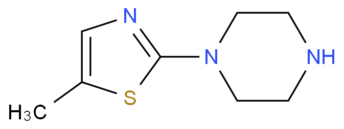 Piperazine, 1-(5-methyl-2-thiazolyl)- (6CI,9CI)