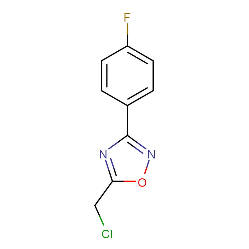 5-(氯甲基)-3-(4-氟苯基)-1,2,4-恶二唑 CAS号:721428-34-8科研及生产专用 高校及研究所支持货到付款