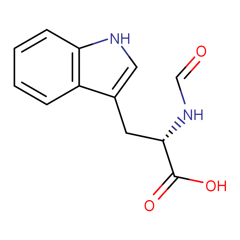 NΑ-甲酰基-DL-色氨酸 CAS号:16108-03-5科研及生产专用 高校及研究所支持货到付款